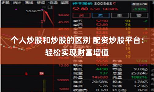 个人炒股和炒股的区别 配资炒股平台：轻松实现财富增值