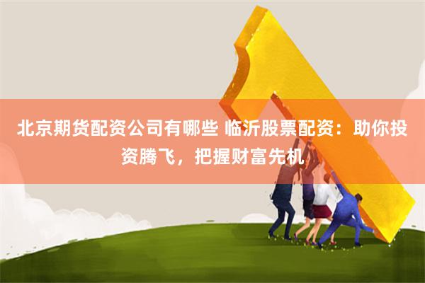 北京期货配资公司有哪些 临沂股票配资：助你投资腾飞，把握财富先机