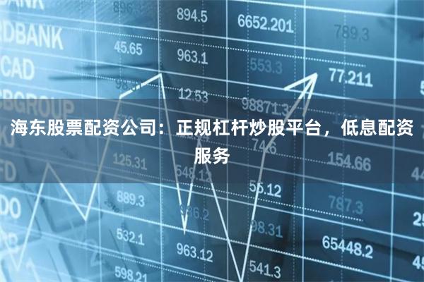 海东股票配资公司：正规杠杆炒股平台，低息配资服务